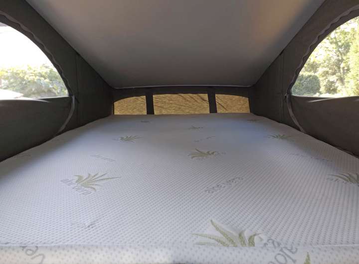 memory foam mattress topper for pop up campers